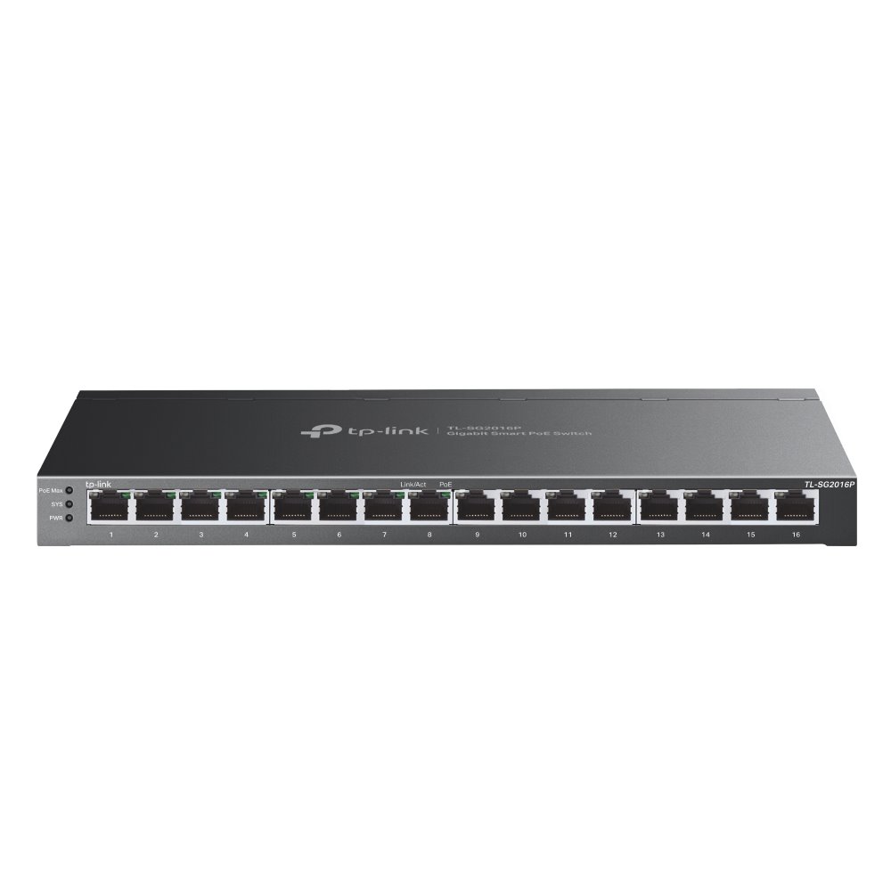 TP-Link TL-SG2016P JetStream Smart PoE Switch