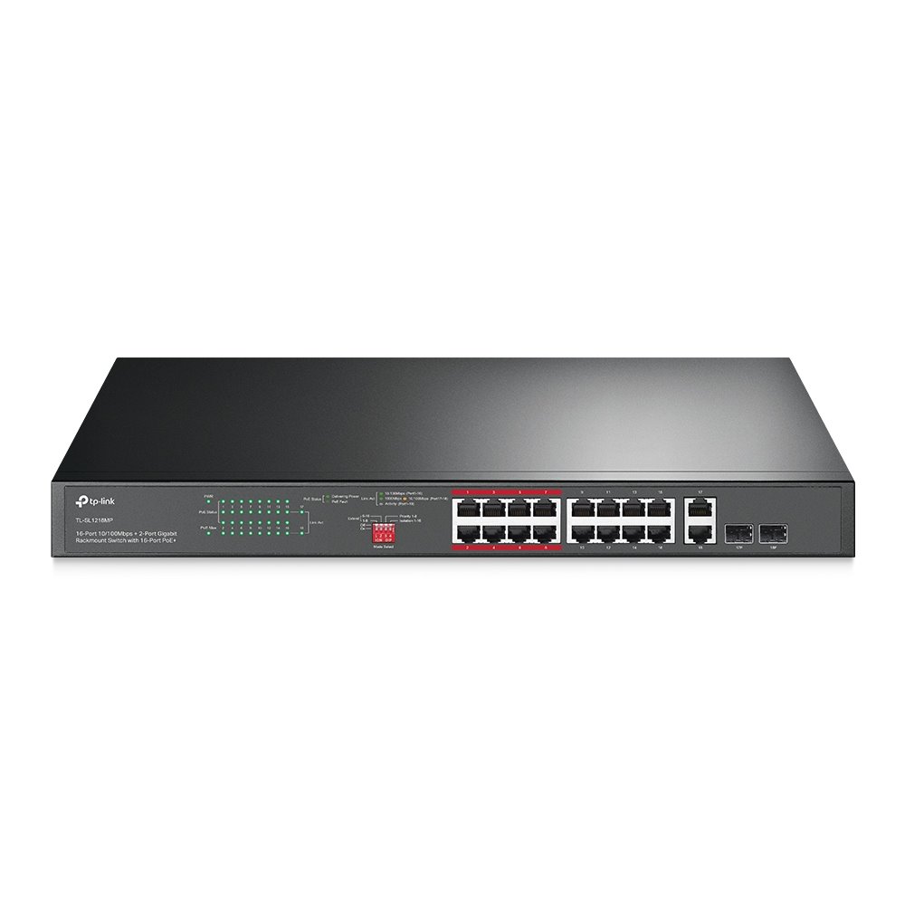 TP-Link TL-SL1218MP PoE switch