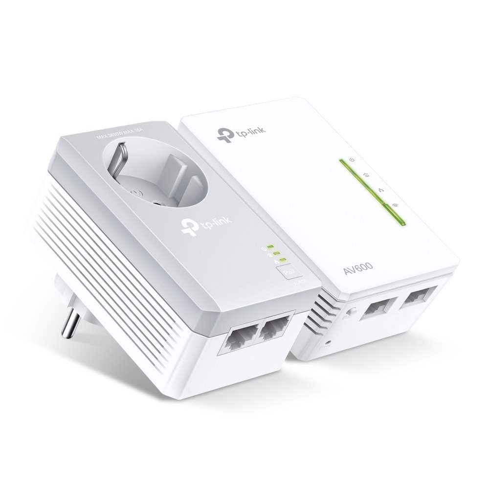 TP-Link TL-WPA4226KIT Powerline Starter Kit, Wi-Fi (600 Mbps)