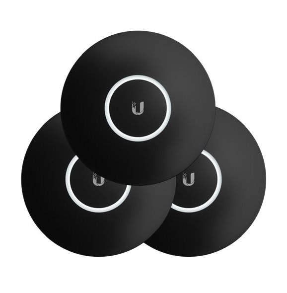 Ubiquiti kryt pro UAP-nanoHD, černý motiv, 3 kusy