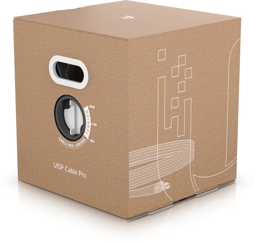 Ubiquiti TCPro, Tough Cable, Level 1, FTP, cat5e, drát, 305m