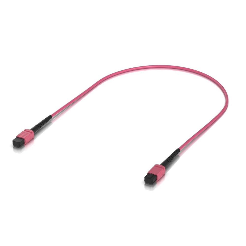 Ubiquiti UACC-OFC-MA-MPMP-0.5M - optický patch cord MPO-12 Type B UPC, Multi-mode OM4, 0,5m