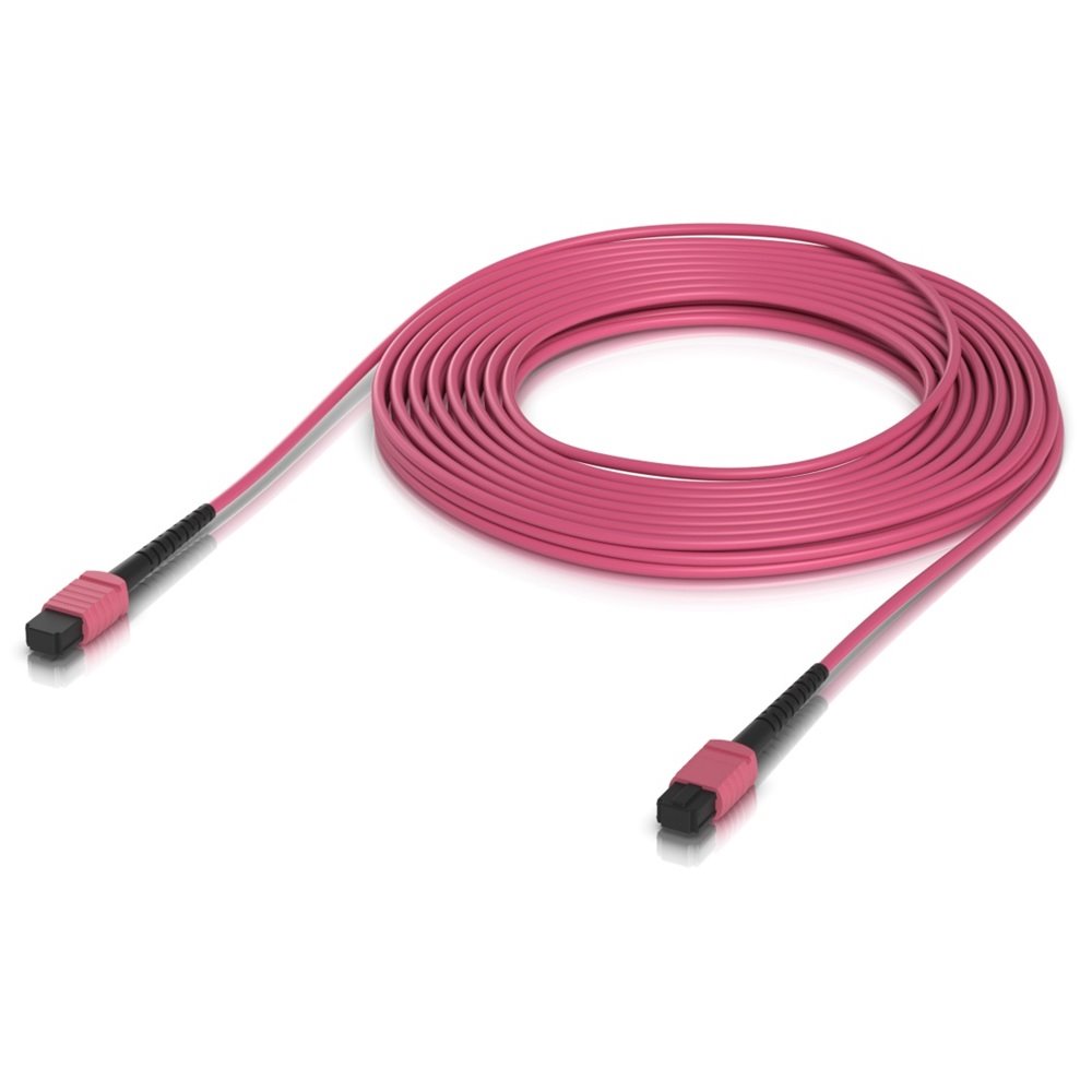 Ubiquiti UACC-OFC-MA-MPMP-10M - optický patch cord MPO-12 Type B UPC, Multi-mode OM4, 10m
