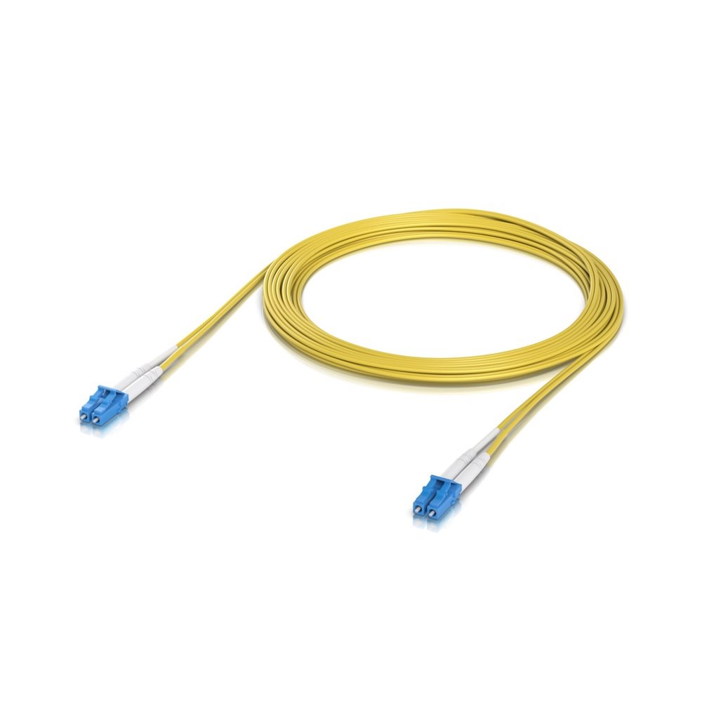 Ubiquiti UACC-OFC-S2-LULU-5M - optický patch cord LCupc/LCupc, Duplex, Singlemode 9/125, 5m