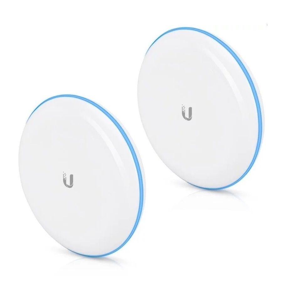 Ubiquiti UBB, UniFi Building Bridge, 60GHz spoj, 5GHz, propustnost 1Gbps, 1x LAN, PoE, kompletní spoj