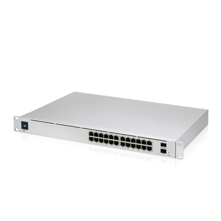 Ubiquiti UniFi Switch USW-Pro-24, 24x Gbit RJ45, 2x SFP+, UniFi SmartPower RPS