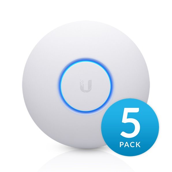 Ubiquiti UniFi UAP-nanoHD-5, Wave2 AC AP, bez PoE adaptéru, 5-pack