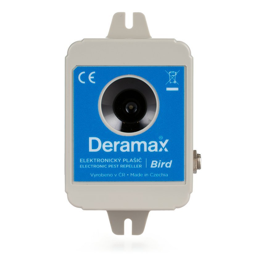 Ultrazvukový odpuzovač plašič ptáků, DERAMAX BIRD
