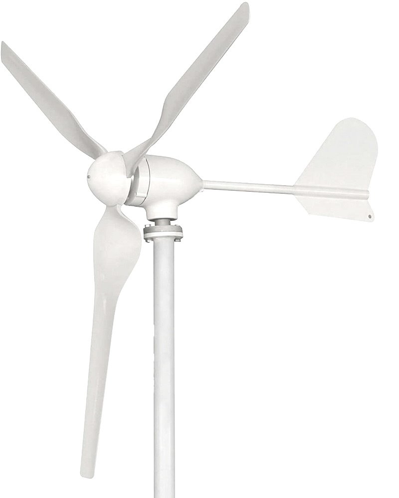 Větrná elektrárna NE-500M-3-12V, výkon 500W, napětí 12V, 3 listy